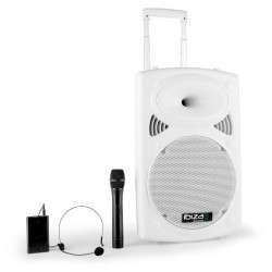 Kolumna mobilna PORT15-VHF-BT-WH Ibiza (biała)
